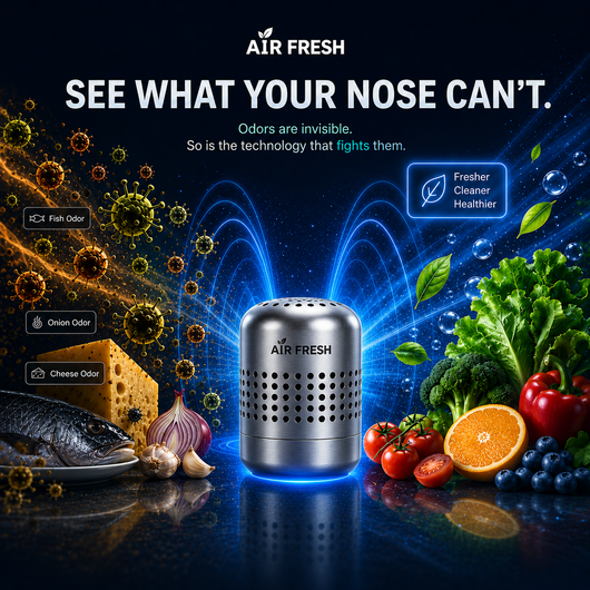 AirFresh™ - Nano-Catalytic Fridge Odor Eliminator