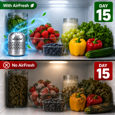 AirFresh™ - Nano-Catalytic Fridge Odor Eliminator