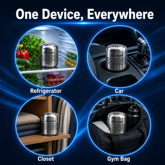 AirFresh™ - Nano-Catalytic Fridge Odor Eliminator