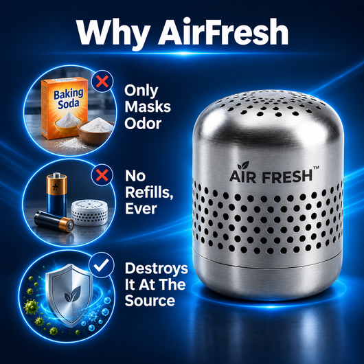 AirFresh™ - Nano-Catalytic Fridge Odor Eliminator